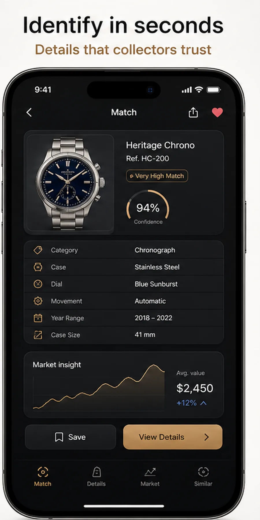 Viewing watch scanner results